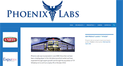 Desktop Screenshot of phoenixlabs.ie